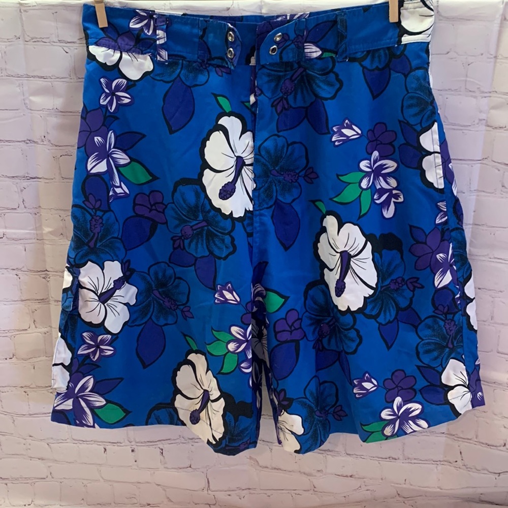 Mens Hawaiian Board Swim Trunk Shorts 31